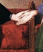 Portrait of Giovanni Arnolfini and his Wife (detail) sdfs